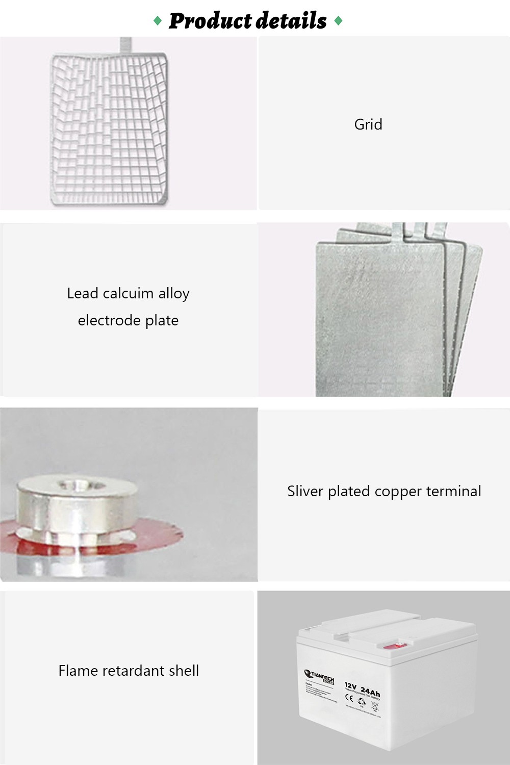 200Ah durable lead acid battery 
