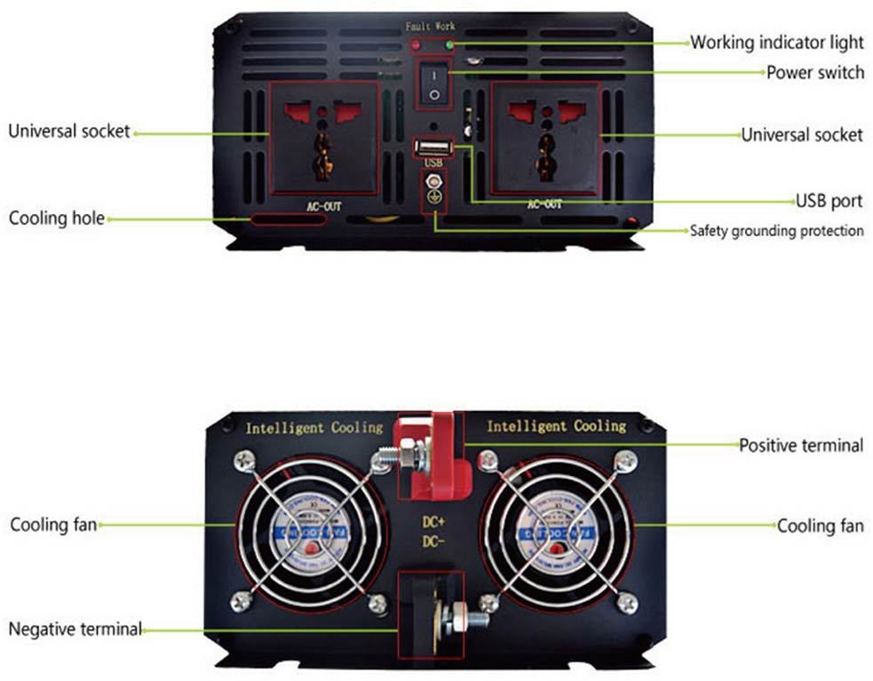 3000W Solar inverter 110V 220V