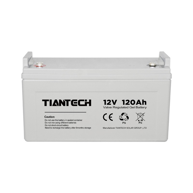 Small internal resistance gel battery
