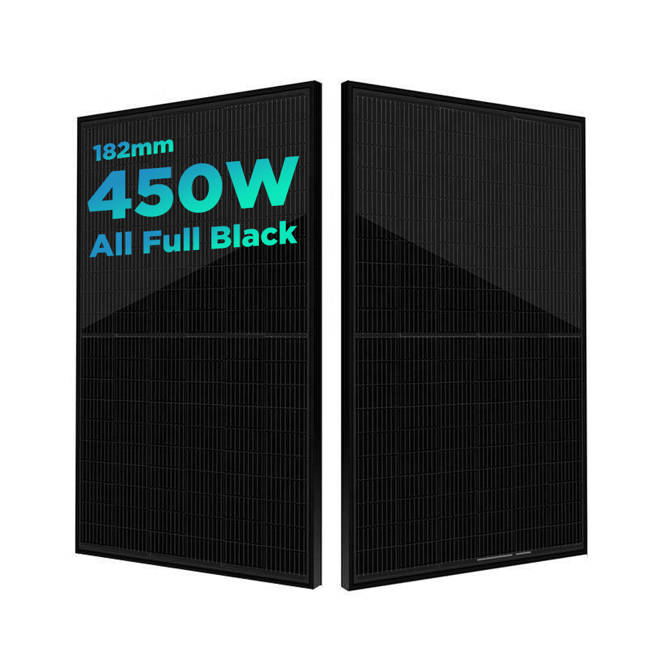 Full Black 450W Solar Panel