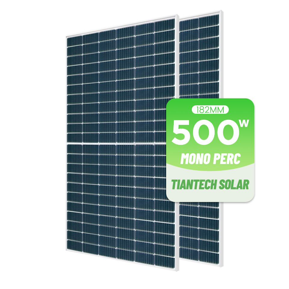 500W Silver Frame Monocrystalline pAN