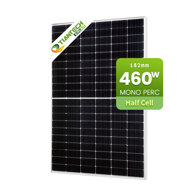 460Watt Half Cut Perc Silver Frame PV Module