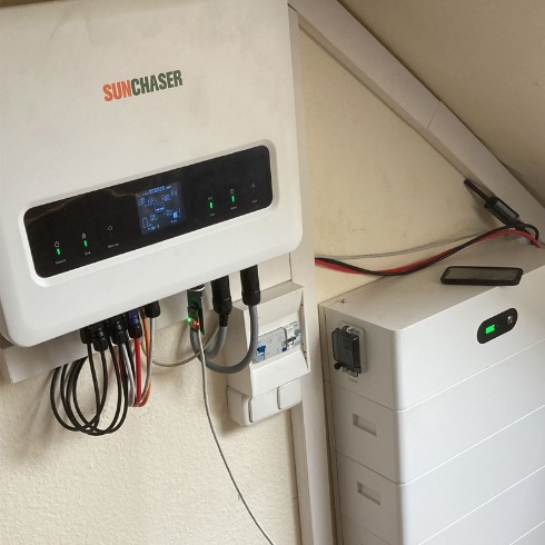 sunchaser solar battery